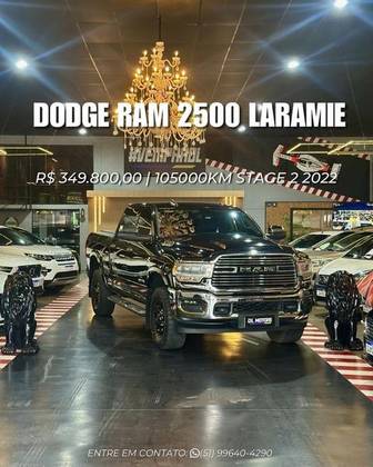 RAM 2500 6.7 I6 TURBO DIESEL LARAMIE CD 4X4 AUTOMÁTICO RAM 2500 6.7 I6 TURBO DIESEL LARAMIE CD 4X4 AUTOMÁTICO
